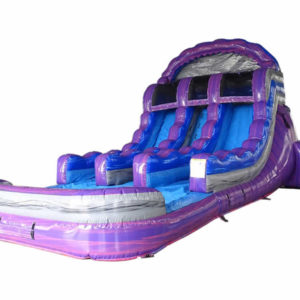 Double Purple Water Slide