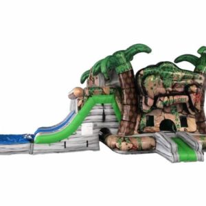 Jurassic Cave Bounce/Slide Combo