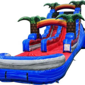 Rainbow Splash Water Slide